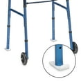 DMI Universal Walker Ski Glides for Seniors, Walker Slides, Gliders for