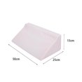 thumbnail image 1 of Wedge Pillow Soft with Washable Cover for Sleeping Pillow Body Position white cloth, 1 of 9