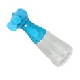 thumbnail image 4 of Portable Water Mist Spray Fan Outdoor Summer Cooling Mist Sprayer Handheld Electric Fan, Blue, 4 of 6