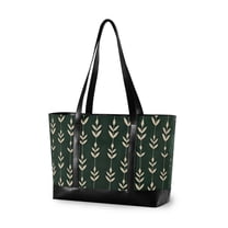 FORMRS Laptop Tote Bag for Women with 15.6" Computer Compartments Handbag, Green Plants