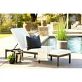 thumbnail image 2 of Bowery Hill Outdoor Wicker Chaise Lounge in Brown, 2 of 7