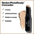 thumbnail image 3 of Concealer Stick by Revlon, PhotoReady Face Makeup for All Skin Types, Longwear Medium- Full Coverage with Creamy Finish, Lightweight Formula, 001 Fair, 0.11 Oz, 3 of 3