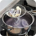 thumbnail image 4 of Solid Spider Strainer Skimmer Ladle Stainless Steel Kitchen Utensil Tool French Fries Fish Frying Utensil, 4 of 9
