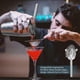thumbnail image 3 of 5 Piece Set Cocktail Mixer Bartender Set Cobbler Shaker Stainless Steel Cocktail Mixing Shaker Set with Strainer, 550ml, 3 of 4