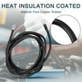 thumbnail image 3 of Unique Bargains Car Marine Battery Inverter Cable 8AWG 5/16inch Robust Battery Copper Wire 1Pcs Black 7ft, 3 of 7
