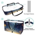 thumbnail image 4 of Galactic Space Large Capacity Foldable Reusable Oxford Cloth Laundry Basket - Multipurpose Tote Bag, Shopping Bag, Picnic Basket, 4 of 7