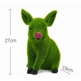 thumbnail image 4 of Ornement de Jardin en Résine Cochon Floqué Figurine d'Animal Mignonne Extérieur Résistant aux Intempéries Déco de Cour Pièce de Collection d'Exposition pour Jardin Patio Balcon Ferme Maison Entrée Aménagement Paysager Décoration Utilisation, 4 of 9