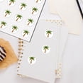 thumbnail image 4 of 128 pegatinas de cocotero para álbumes de recortes, de plástico, autoadhesivas, impermeables, redondas, con símbolos a granel, perfectas, 4 of 9