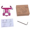 thumbnail image 3 of Titular del teléfono Material de calidad Ajuste gratuito Accesorios de ciclismo Tipos de dispositivos diversificados de montaje constante Tipos de teléfonos móviles Rosa Guardurnaity OD003218-07B, 3 of 7