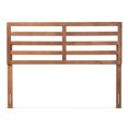thumbnail image 2 of Baxton Studio Akemi Contemporary/Modern Slat Back Support Engineered Wood Headboard, Full, Ash Walnut, 2 of 7