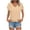 Khaki, variant on Women’s V-Neck Split Raglan Tee, Loose Fit Curved Hem Casual Multi-Color Top