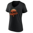 thumbnail image 2 of Women's Black San Francisco Giants One Champion V-Neck T-Shirt, 2 of 3