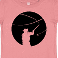 thumbnail image 4 of Inktastic Fly Fishing silhouette Boys or Girls Baby T-Shirt, 4 of 5