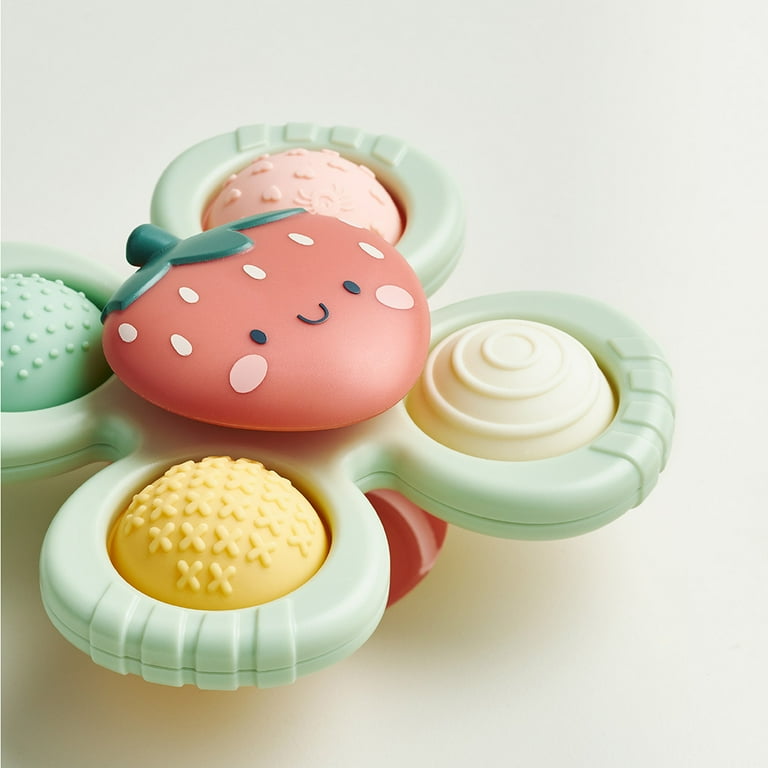 Itzy Ritzy Itzy Pop & Whirl Strawberry Fidget Spinner Travel Bath