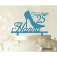 thumbnail image 1 of Décoration de Gâteau d'Anniversaire Personnalisée, Décoration de Gâteau Personnalisée Bleu Turquoise, Option de Couleur Disponible, 5-7 Pouces de Large, 1 of 1