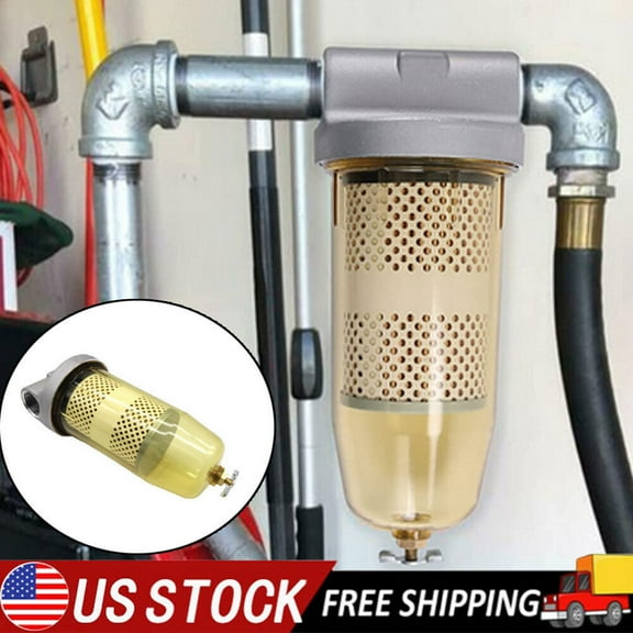 Replacement For 496 Goldenrod Water Block Fuel Tank Filter w/ 1" NPT Cap