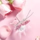 thumbnail image 4 of Monstrate Mariposa voladora de cristal hecha a mano, exquisita idea de regalo con base de bola de cristal, mariposa de cristal Artesanía rosa, 4 of 6