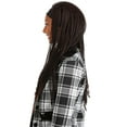 thumbnail image 6 of Women's Clueless Dee Black Costume Wig, 6 of 9