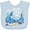 AE-Light Blue, variant on Inktastic My Papa Loves Me- Whale Shark Boys or Girls Baby Bib