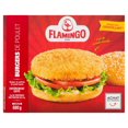 thumbnail image 3 of Chicken Breast Burgers Breaded and fully cooked, Flamingo, Chicken Breast Burgers Breaded and fully cooked,  680 g 11g meat protein, 3 of 11