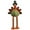Green, variant on Thanksgiving Turkey Plush Decoration Turkeys Couple Shelf Doll 19.1 Inch Standing Large Turkey Stuffed Doll With Retractable Spring Legs For Autumn Harvest Ornaments, Home Farmhouse Fall Decor