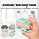 thumbnail image 4 of Push Bubble Ball Cartoon Turtle 3D Stress Ball Silicone Sensory Decompression Toy Anxiety Relief Toy for Kids Adults, 4 of 4