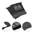 thumbnail image 3 of Unique Bargains 10 Pcs Sneakers Pattern Dustproof Shoe Dust Bag Shoes Storage Bag Travel Drawstring Storage Bag Black, 3 of 5