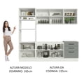 thumbnail image 3 of Cocina Integral Completa Modular Madesa Agata 250cm BG 01, 3 of 5