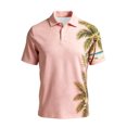 thumbnail image 5 of Mens Shirts Short Sleeve Button Down Holiday Top for Men,Pink,2XL, 5 of 5