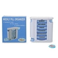 thumbnail image 6 of 7 Day Pill Box Organizer, Hard Case with Embedded Magnet, 7 Stackable Trays with 4 Times a Day Small Pill Compartments Labeled for Morning, Noon, Evening, and Night. Perfect for Organizing Medications, 6 of 6