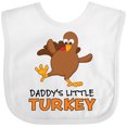 thumbnail image 3 of Inktastic Daddy's Little Turkey Boys or Girls Baby Bib, 3 of 4