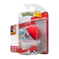 thumbnail image 3 of Pokemon Clip ‘N’ Go Squirtle and Poke Ball - Includes 2 inch Battle Figure and Poke Ball Accessory, 3 of 7