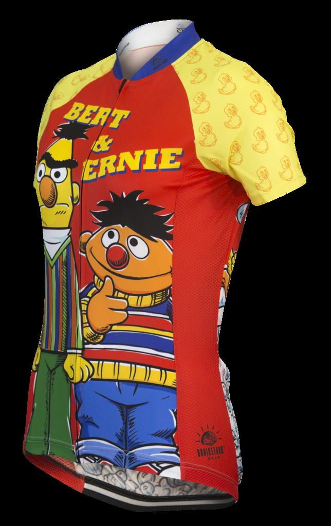 bert and ernie cycling jersey