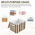 thumbnail image 6 of Yayeee Collapsible Cube Storage Bin with Lid Fabric Closet Decorative Basket with Handles, Abstract Dots, 6 of 7