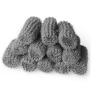 Robtec Assorted Steel Wool, Coarse, Medium, Fine (12-Pack)
