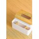 thumbnail image 4 of Facial Tissue Box Cover For 7*4.5*4 Inchl*w*h) Tissue Surface Acrylic With Bamboo Cover Tissue Box, 4 of 5