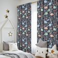 thumbnail image 5 of DarkBlue Cartoon Dinosaurs Text Pattern Insulated Teens Curtains Set Of 2, Bedroom Essentials, Toddler Room Decor 52x84in(132x213cm), 5 of 5