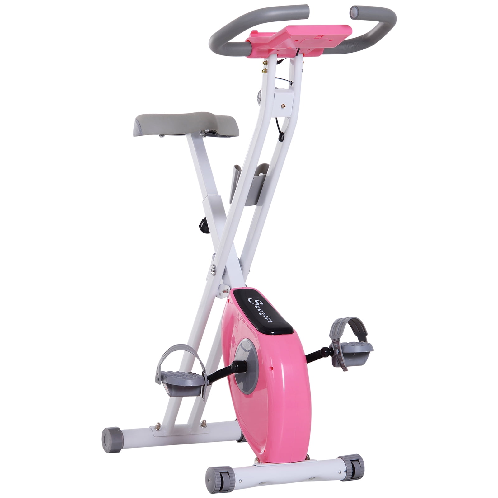 Foldable Exercise Bike with Adjustable 