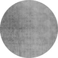 thumbnail image 1 of Ahgly Company Indoor Round Oriental Gray Industrial Area Rugs, 6' Round, 1 of 4