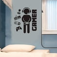 thumbnail image 1 of Pegatinas de pared con diseño de juego Eat Sleep, póster con letras, murales para dormitorio de niños, sala de juegos, decoración del hogar, 1 of 4