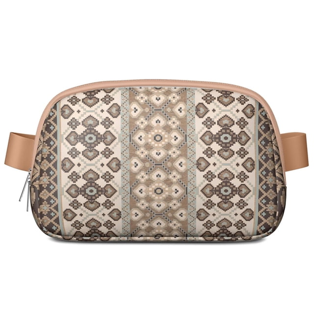 Sac Banane Tribal Rustique, Léger et Imperméable pour Course, Cyclisme et Voyage