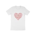 thumbnail image 6 of Cool Happy Valentine's Day Heart Shape Valentines Day Lovers T-Shirt Happy Valentines Day Love Lovers Birthday Presents Tshirt, 6 of 10