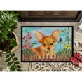 thumbnail image 3 of Carolines Treasures CK1284JMAT Toy Terrier Spring Door Mat Indoor Rug or Outdoor Welcome Mat 24x36 Doormat  36"L x 24"W, 3 of 4