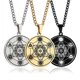 thumbnail image 4 of Stainless Steel Metatron Cube Necklace Flower Of Life Pendant Chakra -ayane, 4 of 5