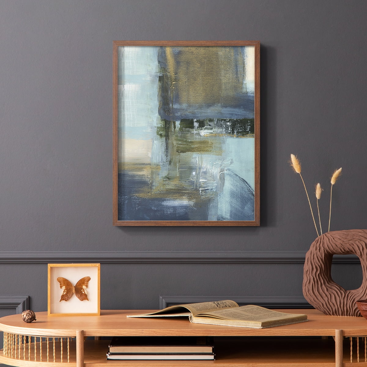 Sand Pond Summer II in Brown Solid Wood 8 x 10 Framed Print