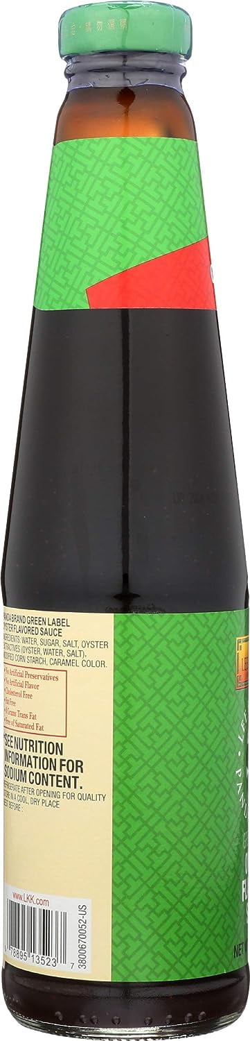 NineChef Bundle - Lee Kum Kee Panda Brand GLUTEN FREE Oyster Sauce 18oz Pack of 2 + 1 NineChef Brand ChopStick