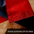 thumbnail image 5 of G128 Combo Pack: American USA Tea-Stained Flag 2.5x4 Ft & Betsy Ross Tea-Stained Flag 2.5x4 Ft | Both ToughWeave Pro Series Embroidered 420D Polyester, Embroidered Design, Brass Grommets, 5 of 9