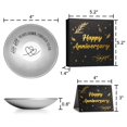 thumbnail image 3 of Bandeja para joyas con soporte para anillos, 10 aniversario, aluminio, 3 of 3