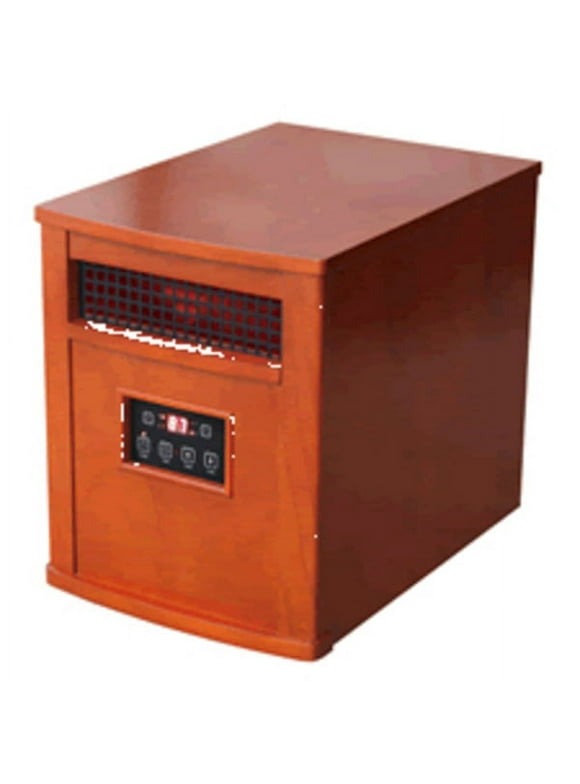 Comfort Glow QEH1500 Chestnut Oak - Infrared - Electric - 750 W to 1500 W - Portable - Chestnut Oak