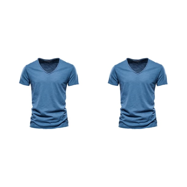 Sonducket Atuendo tradicional africano ético y cómodo para hombres, traje tradicional expresivo para hombres africanos, Unisex, manga corta, Azul vaquero s,1 2Conjunto